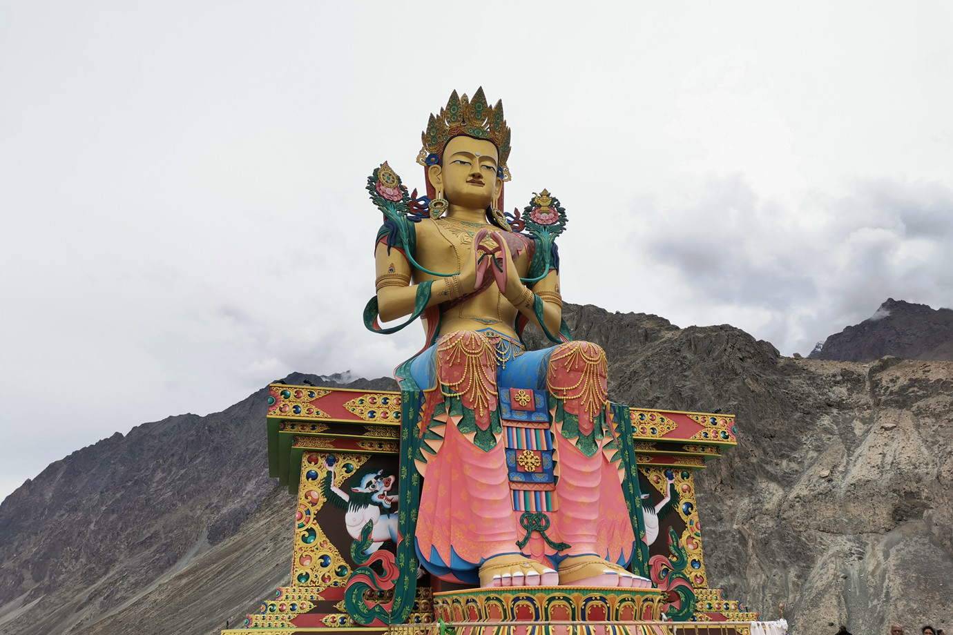 拉達克-迪斯吉克佛寺 Diskit Monastery